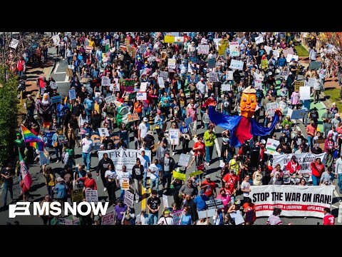 Over 8 million Americans turn out for ‘No Kings’ protests this weekend, organizers claim