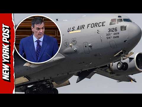 Spain Restricts Airspace to US Planes Involved in Iran War