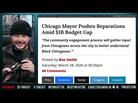 Woke Chicago Mayor Proposes $1B Reparations Despite MASSIVE Budget Shortfall | Tim Pool