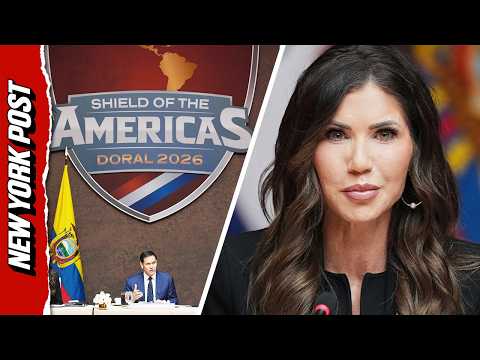 Kristi Noem Takes Her Seat at ‘Shield of the Americas’ table