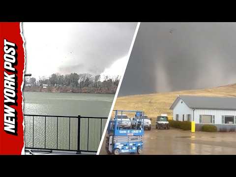 Michigan Tornadoes Caught On Video Leave Trail Of Destruction