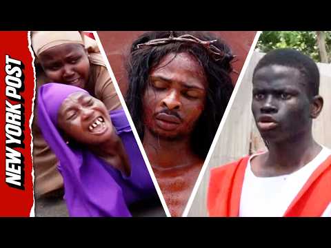 Catholics in Lagos Perform Bloody Reenactment of the Stations of The Cross
