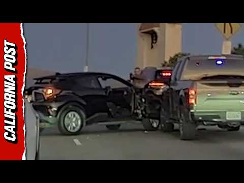 Dramatic Footage Shows California ICE shooting Gang Member Who ‘Weaponized’ His Vehicle