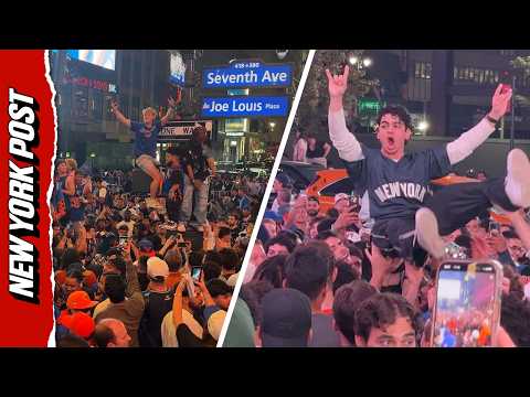Knicks Madness: Fans Crowd-Surf and Scale MSG as Thousands Flood NYC Streets