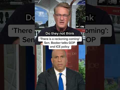 ‘There is a reckoning coming’: Sen. Booker talks GOP and ICE policy