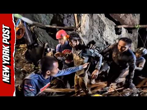 Watch: First Villager Freed From Deadly Flooded Laos Cave