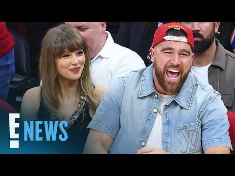 See Taylor Swift Make Surprise Cameo During Travis Kelce’s New Heights Live | E! News