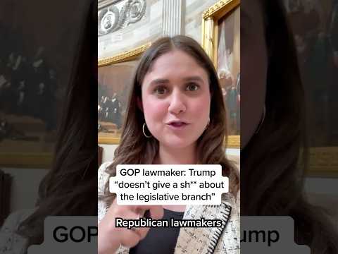 GOP lawmaker: Trump ‘doesn’t give a sh** about the legislative branch’