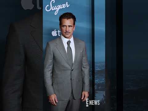 Colin Farrell. That’s the caption.❤️🔥 He attends the premiere of Apple TV’s “Sugar” Season 2.