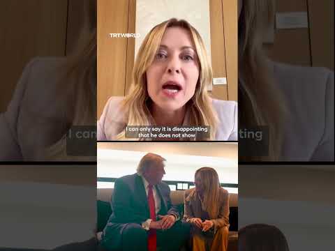 Meloni rejects Trump claim she “begged” for G7 Photo