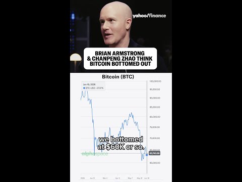 Coinbase CEO & Binance founder think bitcoin bottomed out. 📉