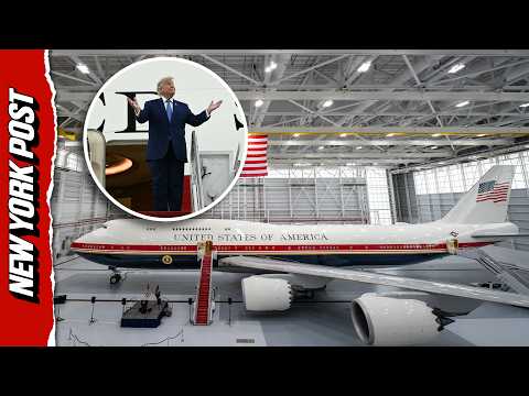 Trump Unveils New Air Force One — a Boeing 747 Gifted by Qatar