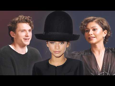 Zendaya and Tom Holland REACT to WILD ‘Hat Theory’