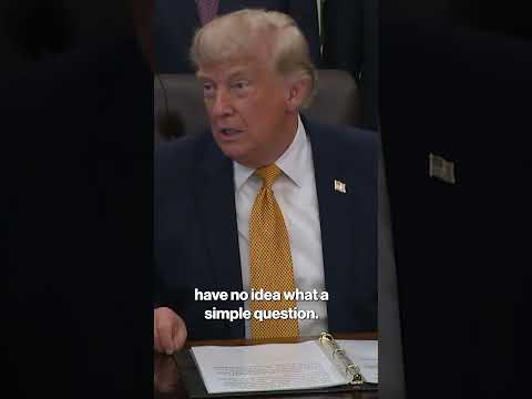 Trump Compares Vance and Rubio to AOC: ‘What a Difference a Brain Makes’ #shorts