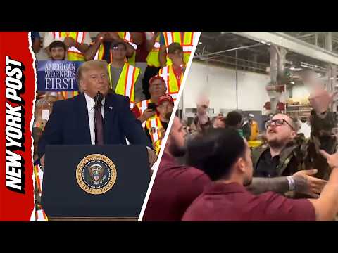 Watch Trump Keep His Cool as Heckler Interrupts Pennsylvania Rally