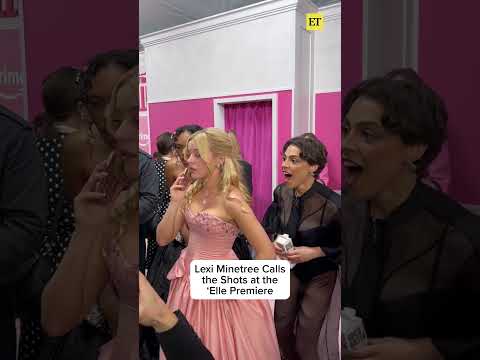 #leximinetree calls the shots at the #elle premiere