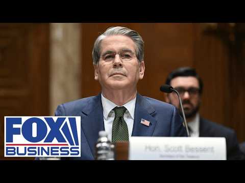 WATCH LIVE: Secretary Scott Bessent testifies before lawmakers on 2027 Treasury fiscal budget