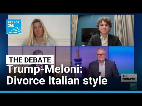 Divorce Italian style: Meloni-Trump row bringing Europe closer together? • FRANCE 24 English
