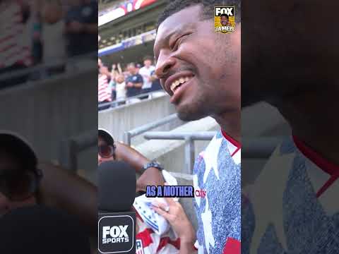 Jameis Winston had the chance to talk with USMNT star Chris Richards’ parents 🇺🇸 #JameisOnFOX