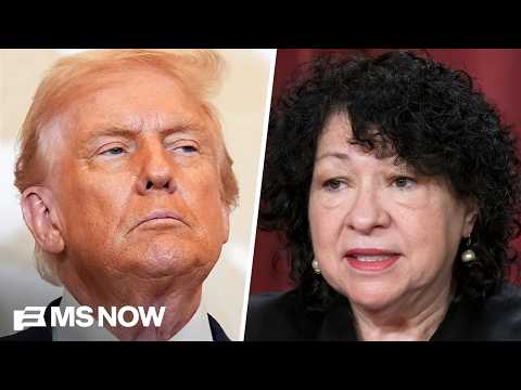 Sotomayor ‘visibly angry’ over court’s ruling president can fire independent agency heads