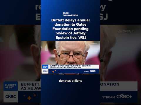 Buffett delays annual donation to Gates Foundation pending review of Jeffrey Epstein ties: WSJ