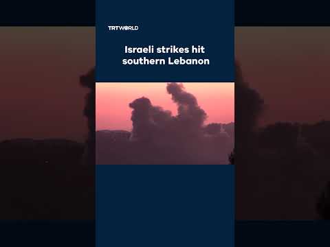Israel hit southern Lebanon