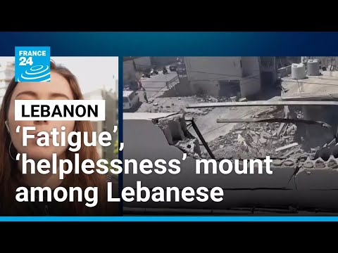‘Fatigue’, ‘helplessness’ grip Lebanese society amid ongoing Israeli strikes • FRANCE 24