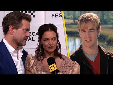 Katie Holmes and Joshua Jackson Emotionally Reflect on James Van Der Beek Memories (Exclusive)