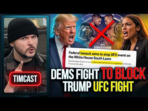 Liberals SUE To STOP Trump UFC Event At The White House | Tim Pool