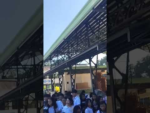 Students Cry Out and Run for Safety as Powerful 7.8 Earthquake Hits Philippines School #shorts