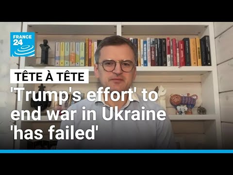 ‘Trump’s effort to bring this war to an end has failed,’ ex-Ukrainian FM Kuleba says • FRANCE 24