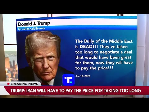 Trump Says Iran Must ‘Pay the Price’ for Taking Too Long on a Deal