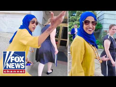 SEE IT: Ilhan Omar LAUGHS OFF reporter’s questions about investigation