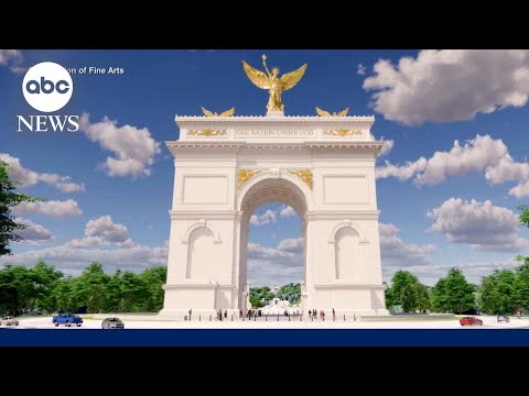 Trump’s arch construction to run 20 hours a day for 2 to 3 years, documents show