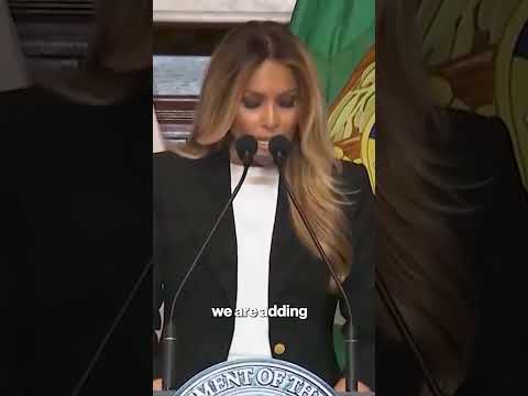 Melania Trump announces savings accounts for foster children’s future financial stability #shorts
