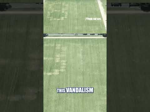 ’86 47′ written in grass on National Mall #foxnews #news #us #fox