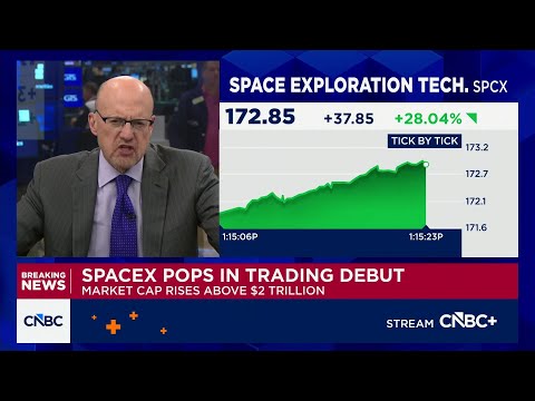 Jim Cramer on SpaceX IPO: Can’t recall a deal done as well as this one