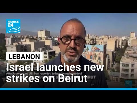 Israeli military strikes Beirut suburbs in the lead-up to anticipated US-Iran deal • FRANCE 24