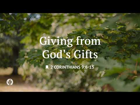 Giving from God’s Gifts | Audio Reading | Our Daily Bread Devotional | June 15, 2026