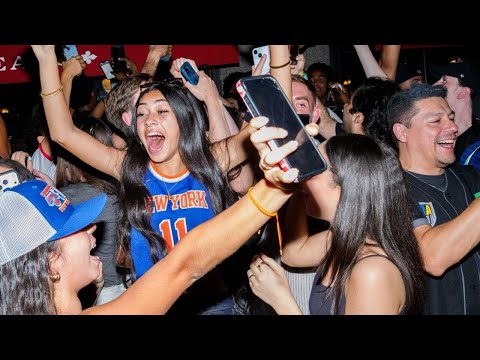 New York City erupts in cheers after Knicks clinch first NBA title in 53 years