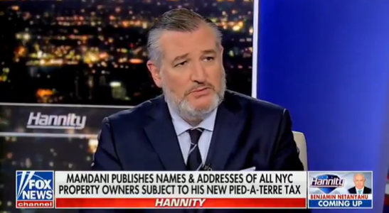 Senator Ted Cruz: Mamdani is not a socialist. He is a Marxist—a full-on communist.