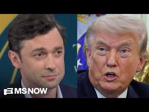 ‘Live threat to voting rights’: Sen. Jon Ossoff on Trump’s election conspiracy theories