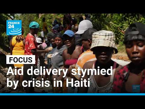 Haiti trapped by violence: Humanitarian aid deliveries struggle to reach local population