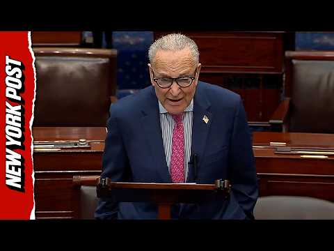 Watch: Chuck Schumer Appears to Let Out Loud Fart on Senate Floor