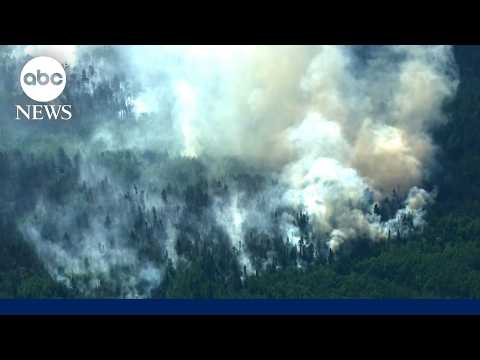 Canadian wildfire smoke descends on parts of US, including New York City
