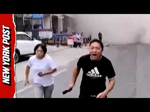 Moment Massive Landslide Buries Chinese Homes as Residents Run for Their Lives