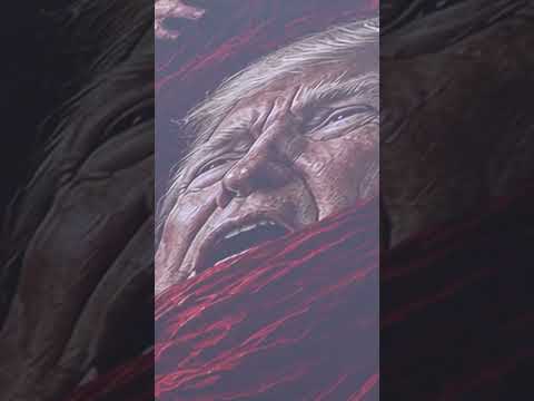 Sinister banners pop up in Iran showing Trump, Hegseth drowning with ominous message #shorts