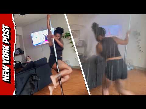 Pole Dance Routine Goes HORRIBLY Wrong