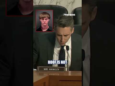 Sen. Hawley ERUPTS at Biden pardon attorney over Dylann Roof clemency push #foxnews #news #us #fox