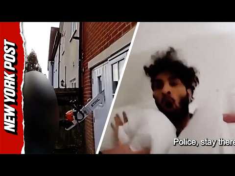 Sleeping Drug Dealer Caught Off Guard in Chainsaw Raid